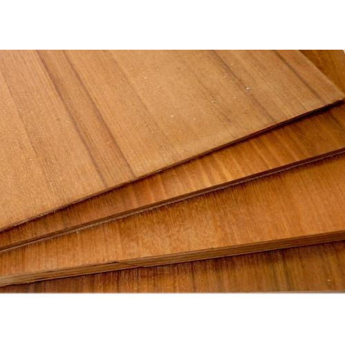 Plain Brown Hardwood Plywood For Furniture, Dimension 8 X 4 Feet Core Material: Harwood