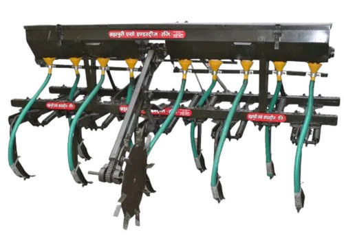 4000 Km/M Speed 10 Horsepower Paint Coated Iron Body Seed Drill For Agriculture Use Capacity: 100 Kg/Day