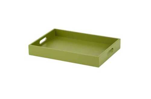 Durable Rectangular Pinewood Basket with Matt Finish