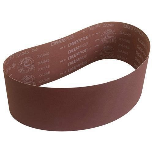 Maroon Live Powdered Heat Resistant Aluminum Oxide Material Grinding Belt