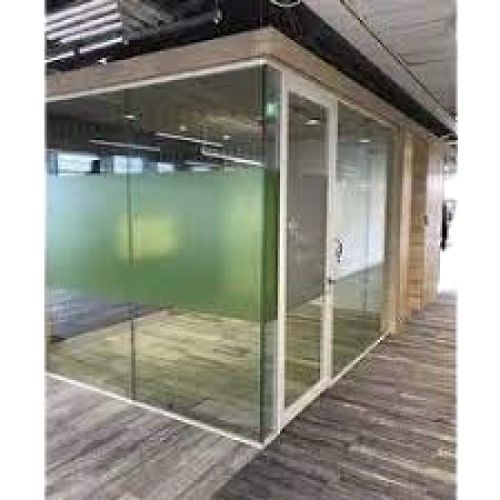 Mirror Type White Toughened Decorative Cabinet Partition Glass