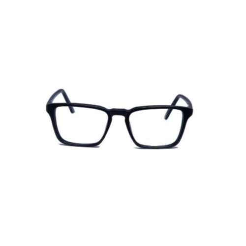 Black Plastic Transparent Strong Comfortable Rectangular Eyeglasses Optical Frame