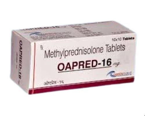 Oapred -16 Methylpredinisolone 10x10 Tablets