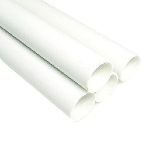 Round Shape Plastic Pvc Pipe For Indoor And Outdoor Lined Fitting Use