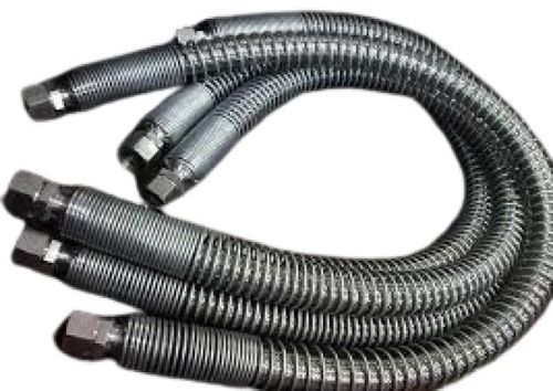 Black Stainless Steel Material Medium Size And Long Shape Hose Pipe For Industrial Use