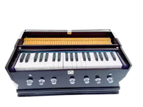 7 Stopper 39 Keys Two Fold Bellow Termite Proof Linden Wood Harmonium  Application: Wedding Ceremony