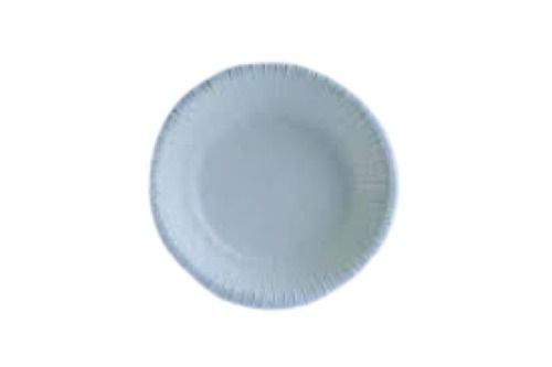 Stainless Steel 8 Inch Size Plain Pattern Paper Materiala Disposable Round Bowl For Party And Events Use