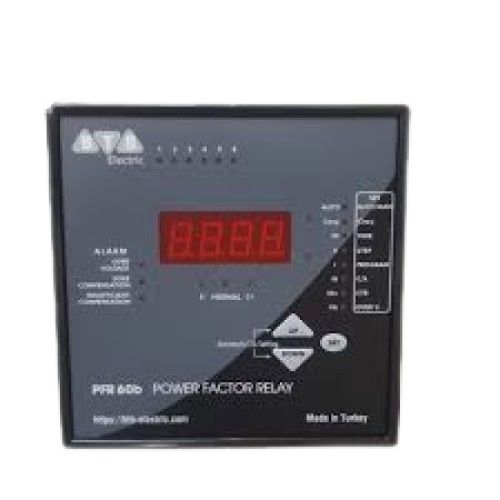 Black Color Power Factor Controller, Size 144 X 144 mm, Thickness 2 mm