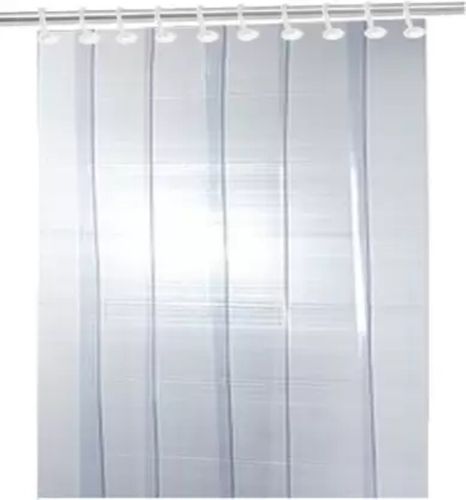 Grey And Black 135X210 Cm Rectangular Modern Plain Dyed Non-Woven Pvc Strip Curtains