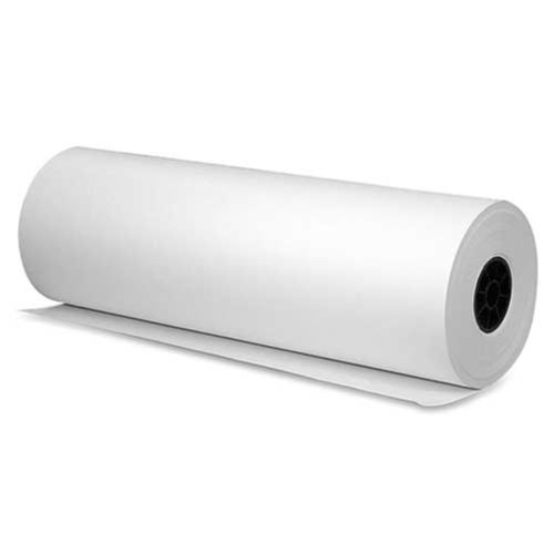 White Double Sided Silicon Coated Straw Pulp Craft Paper For Industrial Usage