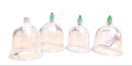 त्वचा और मांसपेशियों को उत्तेजित करने के लिए 350 ग्राम आधुनिक वैक्यूम क्यूपिंग सेट