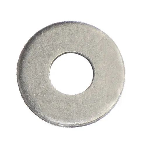 Silver 45 Mm Size 2 Mm Thickness Round Polished Surface Aluminium Flat Washer For Industrial Use