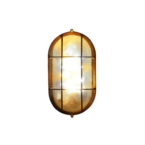 5 Watts Oval Shape Modern Medium Size Solar Wall Led Light For Outdoor Lighting 