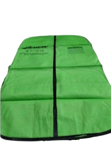 Green Moisture Proof Recyclable Plain Zipper Top Sealing Plastic Coat Covers