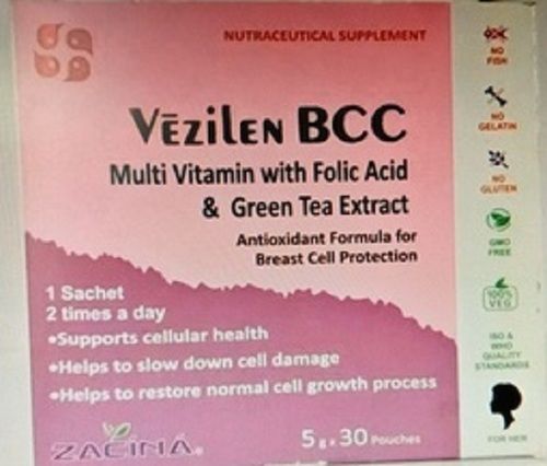 Vazilen Bcc Multi Vitamin With Folic Acid And Green Tea Extract
