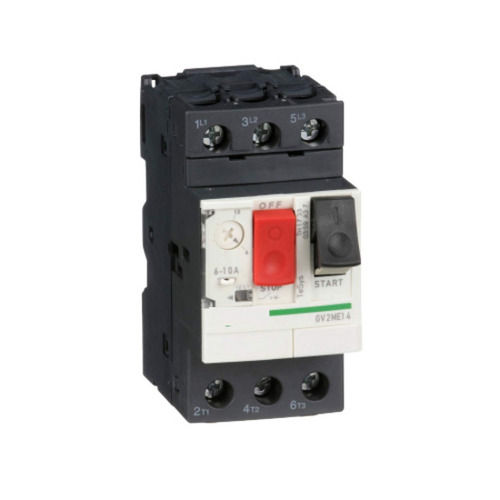 Multicolor 10 Amps 400 Volt Three Phase Electric Motor Protection Circuit Breaker