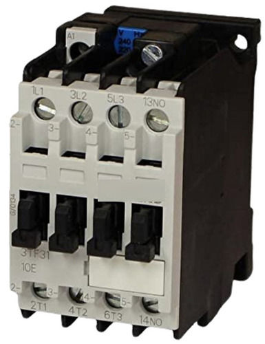 24 Ampere 50 Hertz Pvc Plastic Body 4 Poles Electric Contactor Application: Power Source