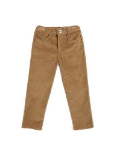 Kids Breathable And Wrinkle Free Washable Causal Wear Plain Cotton Pants