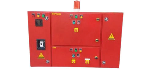 Red 50-100Kg 220V 50Hz Rectangular Stainless Steel Control Panel Fire System For Industrial Use