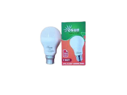 9 Watt Led Lights Bulbs With B22 Base, 6 Months Warranty Body Material: Ceramic