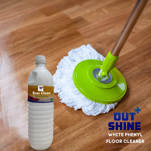 White Phenyl 1 Litre Pack Of 34 - Material: Floor Cleaner