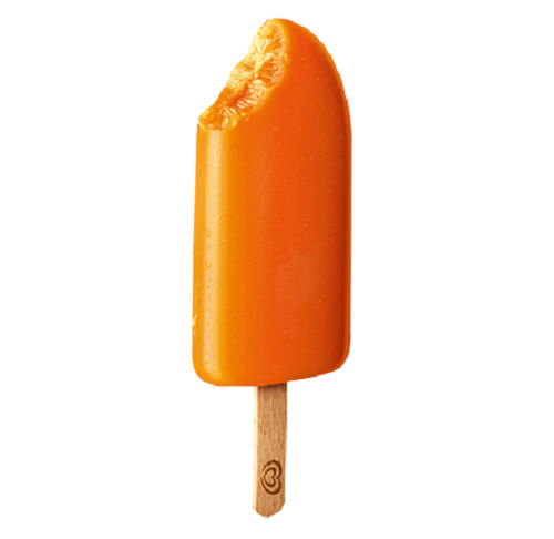 8.5% Fat Contain Sweet Taste Orange Ice Cream Bars For Children