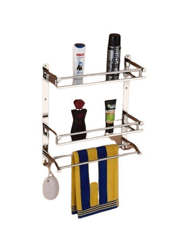 bathroom rack