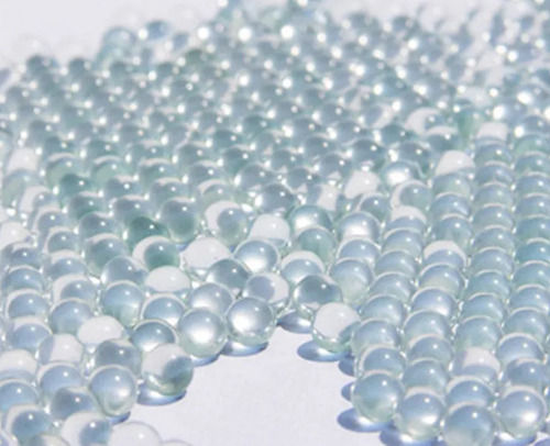 4mm Round Polished Finish Abrasive Glass Plating Beads 