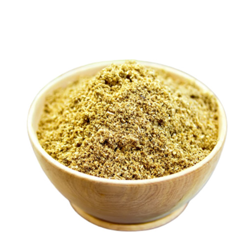 सूखे मिश्रित फूलों और खट्टे स्वाद के लिए एक गार्डे धनिया पाउडर खाना पकाने के उपयोग के लिए