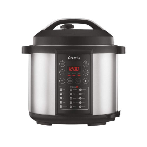 3 Liter Polished Stainless Steel Electric Pressure Cooker With Bakelite Handle Body Thickness: 2 Millimeter (Mm)