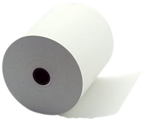 Eco-Friendly Round Thermal Coated Paper Rolls For All Printer Machines  Size: 20X10X5 Cm