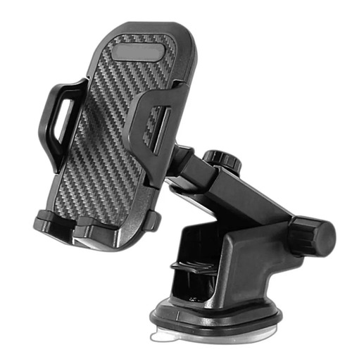 Hard Plastic Durable And Portable Modern Style Car Mount Mobile Holder - Material: Hard Plastic, Vehicle Type: For Car | Features: Smooth Polished Surface, Adjustable Grip