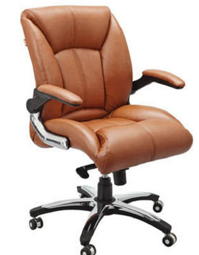 Modern Waterproof Leather High Back Swivel Office Chairs With Five Wheel