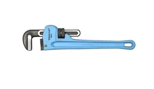 48.8x15.5x7.6 Cm 2.5 Kg C Type Mild Steel and Aluminum Handle Taparia Pipe Wrench