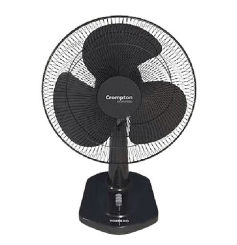 60 Watt 220 Voltage 2100 Rpm Speed Three Blade Electrical Table Fan Blade Diameter: 10 Inch (In)