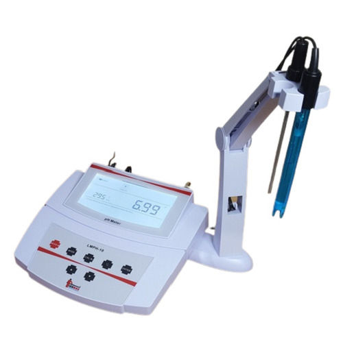 Electric Benchtop Ph Meter With Bright Backlight Lcd Display, 3 Calibration Point