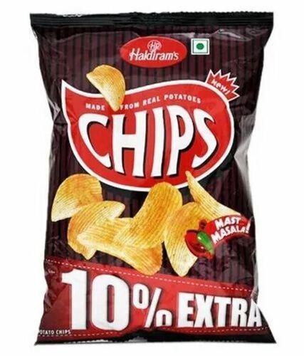 Crunchy And Spicy A Grade Branded Ready To Eat Fried Potato Chips Packaging Size: 60 Gram