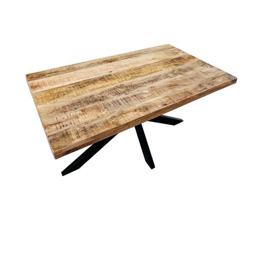 Solid Wooden Dining Table With Dimension Dimensions 180 x 90 x 76 cm