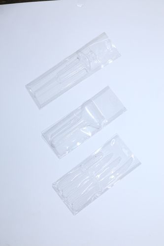 Silver Transparent Color Pvc Plastic Blister Tray For Packaging Usage With Thickness 0.25Mm