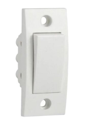 White 6 Ampere And Ip55 Protection Polycarbonate Electrical Switch