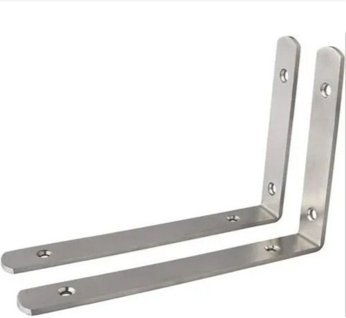 10x6 Mm Chrome Finish Plated Rust Proof Stainless Steel Bracket 