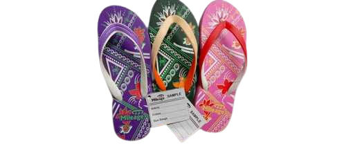 Fancy Design Rubber Slipper For Women, All Sizes Available