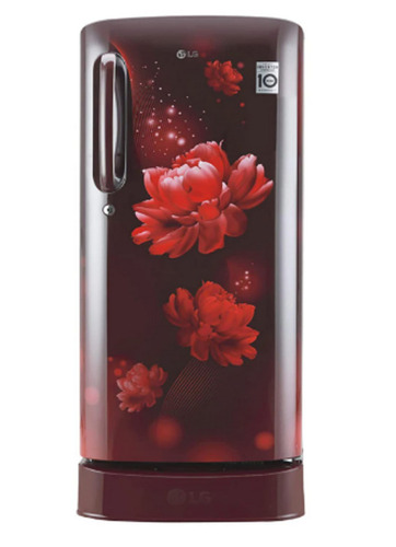 190 Liters Storage 450 Watt 220 Voltage Floral Printed Single Door Refrigerator