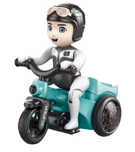 Black 320 Gram Modern Style Musical Plastic Tricycle Toy For Kids