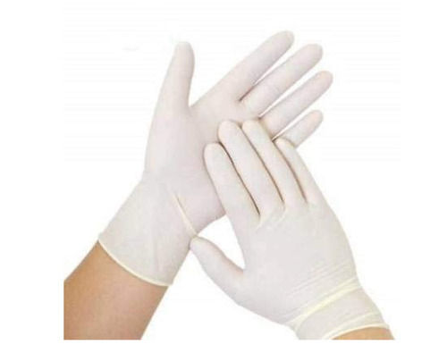 Disposable And Waterproof Full Fingered Powdered Latex Surgical Gloves