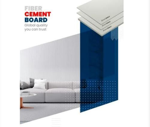 SCG Fibre Cement Board With Thickness 6 mm And Size 4-8 Square Feet