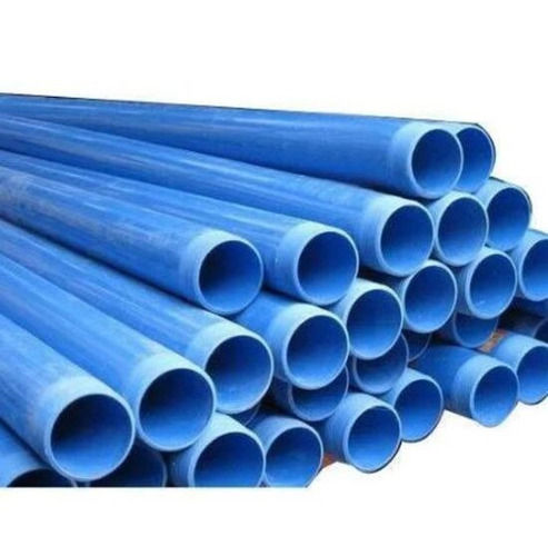 Blue 8.0 Mm Thick 12 Meter Color Coated Industrial Round Upvc Casing Pipe