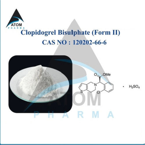 Clopidogrel Bisulphate Pharmaceutical Raw Material Ingredient