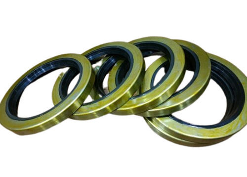 Metal + Nbr Rubber Bonded Oil Seal, 65 To 70 Shore A Hardness