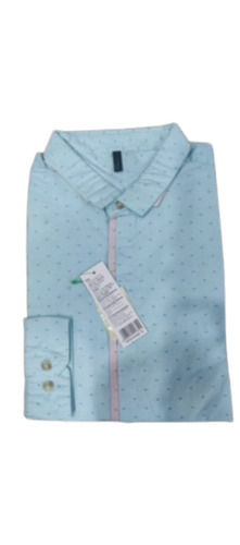 Casual Classic Printed Button Down Closure Cotton Shirt